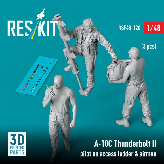 Reskit 1/48 A-10C Thunderbolt II �chelle d'acc�s et personnels