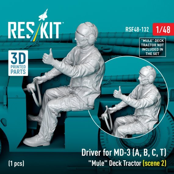 ResKit RSF480132 Conducteur MD-3 Mule 1/48