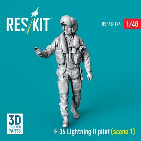 ResKit 1/48 F-35 Lightning II Pilot Scene 1
