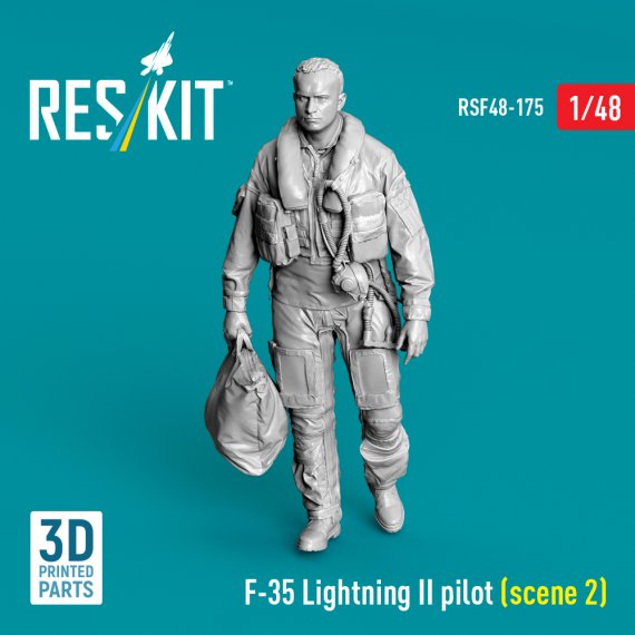 ResKit F-35 Lightning II Sc�ne Pilote 1/48