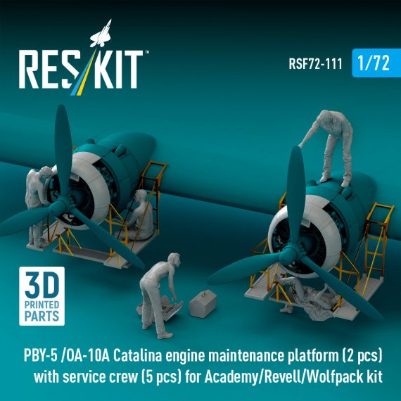 Reskit 1/72 PBY-5 / OA-10A Catalina Plateforme Maintenance