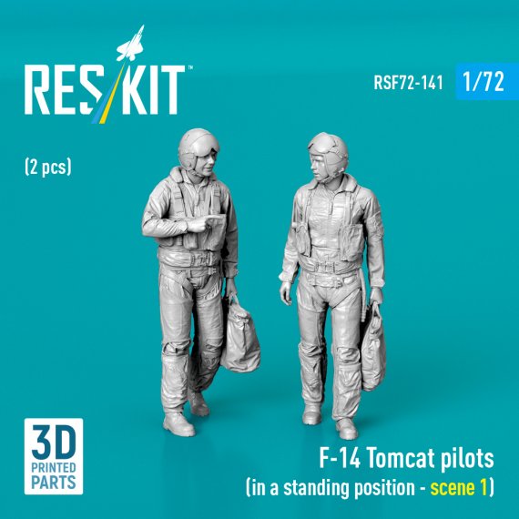 Reskit F-14 Tomcat Pilots Standing Position 1/72