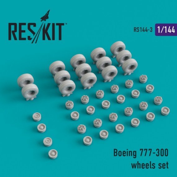 1/144 Boeing 747-300 wheels