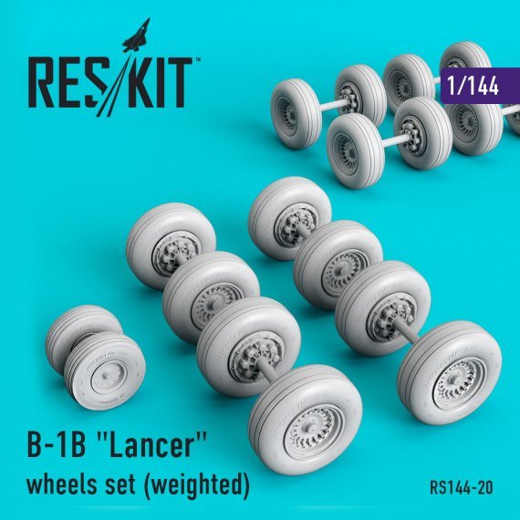 1/144 B-1B Lancer wheels set