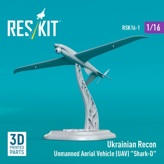 1/16 Ukrainian Recon Unmanned Aerial Vehicle UAV Shark-D