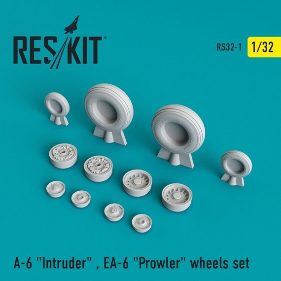 1/32 A-6 Intruder / EA-6 Prowler wheels
