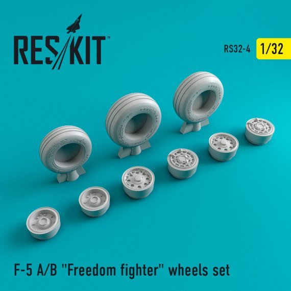 1/32 Northrop F-5A/B Freedom fighter wheels set