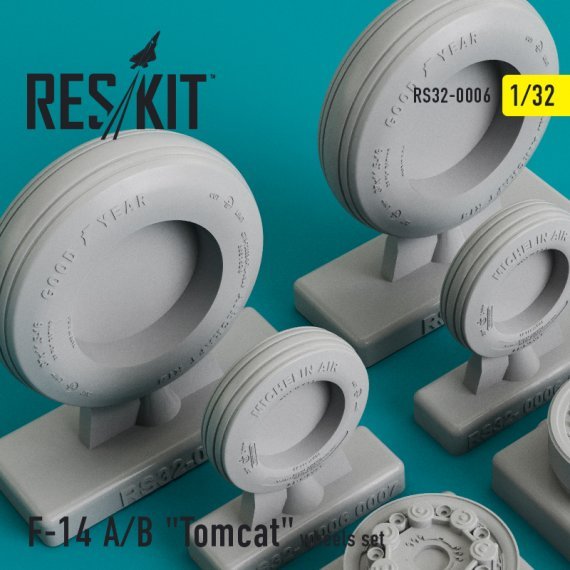 1/32 Grumman F-14 Tomcat wheels set