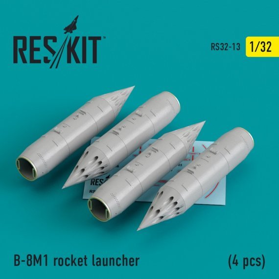 1/32 B-8M1 rocket launcher 4 pcs.