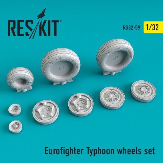 1/32 Eurofighter Typhoon wheels