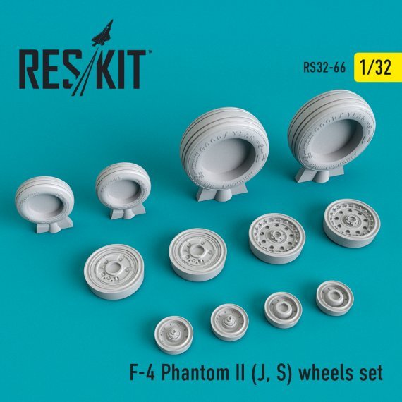 1/32 F-4 Phantom II wheels