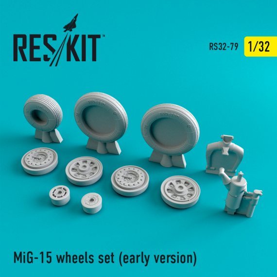 1/32 Mikoyan MiG-15 wheels set