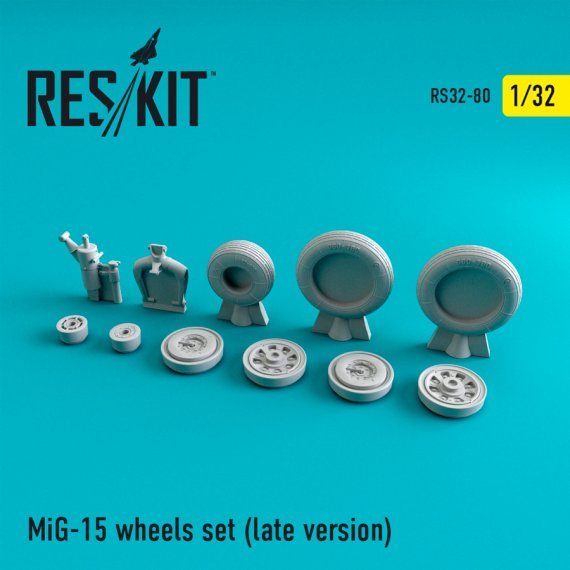 1/32 Mikoyan MiG-15 wheels set