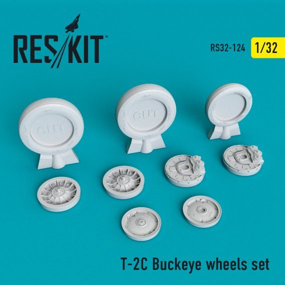 1/32 T-2C Buckeye wheels set