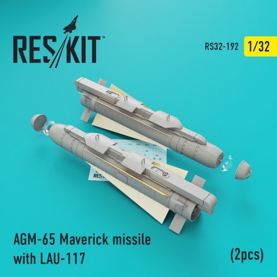 1/32 AGM-65 Maverick missile with LAU-117