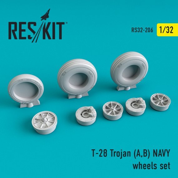 1/32 T-28 Trojan NAVY wheels