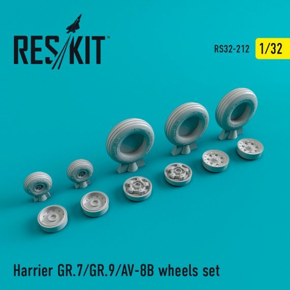1/32 BAe Harrier GR.7/GR.9/AV-8B wheels set
