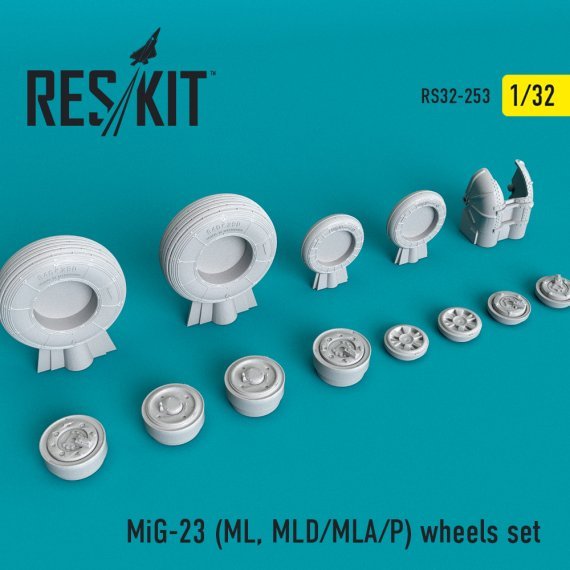 1/32 MiG-23 wheels