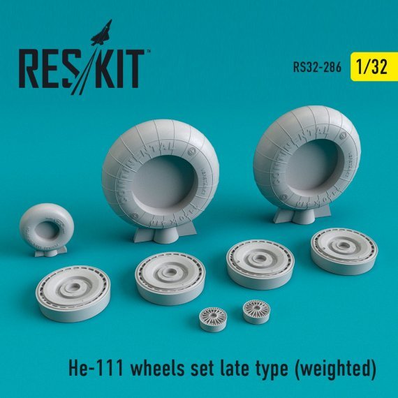 1/32 He-111 wheels set late type