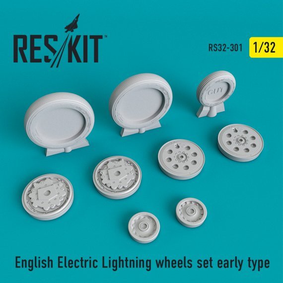 1/32 English Electric Lightning wheels early type