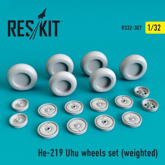 1/32 He-219 Uhu wheels set