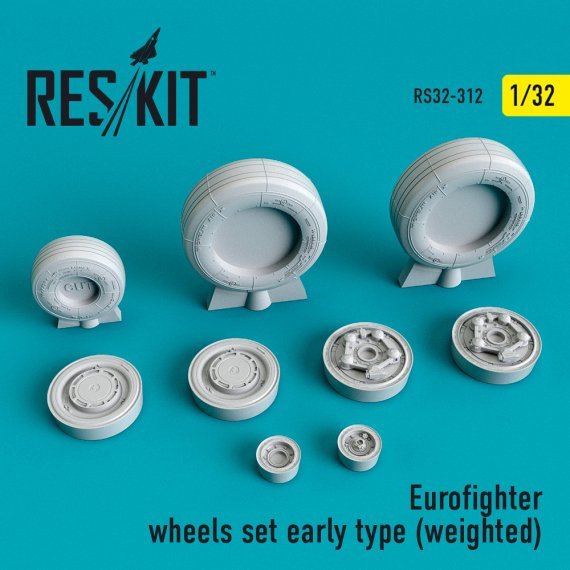 1/32 Eurofighter wheels set early type