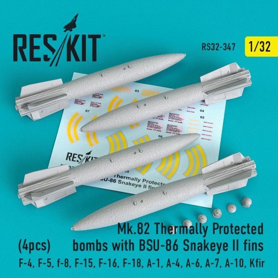 1/32 Mk.82 Thermp protected bombs with BSU-86 Snakeye II