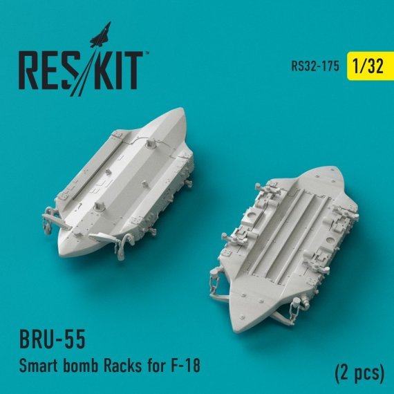 1/32 BRU-55 Smart bomb Racks for F-18