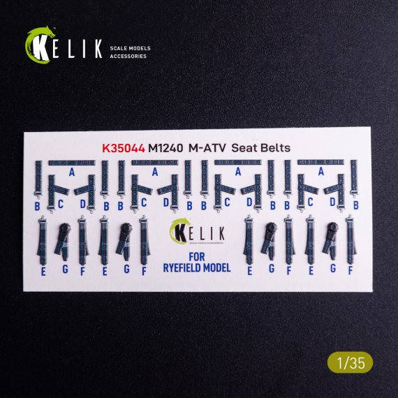 Kelik Decalcomanie 3D M1240A M-ATV 1/35 RFM