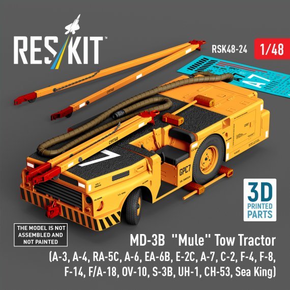 ResKit RSK480024 Tracteur MD-3B Mule 1/48