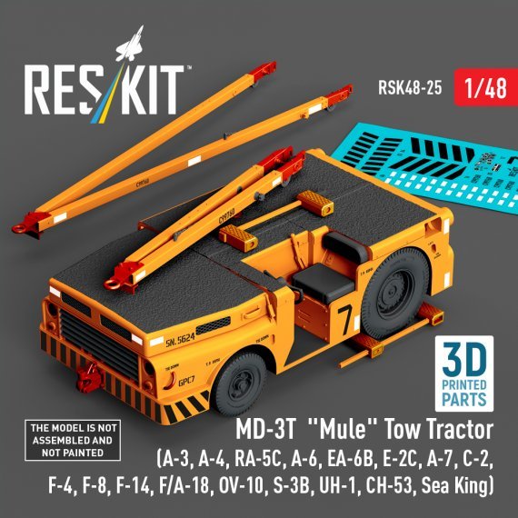 ResKit RSK480025 Tracteur MD-3T Mule 1/48