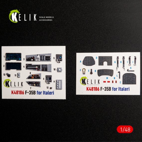 Kelik 1/48 Int�rieur 3D F-35B ITA