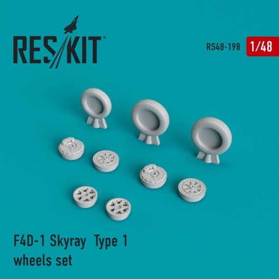 1/48 F4D-1 Skyray Type 1 wheels
