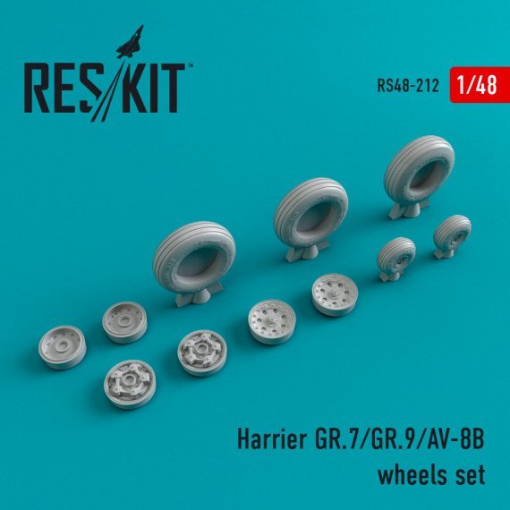 1/48 Harrier GR.7/GR.9/AV-8B wheels