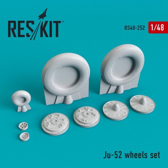 1/48 Junkers Ju -52 wheels set