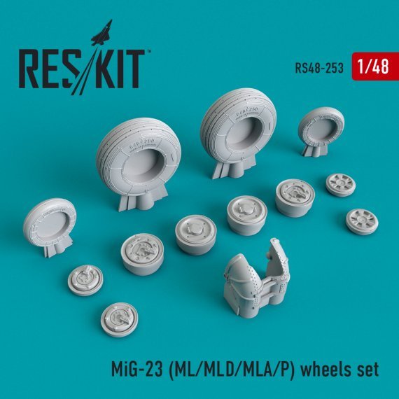 1/48 MiG-23 wheels set