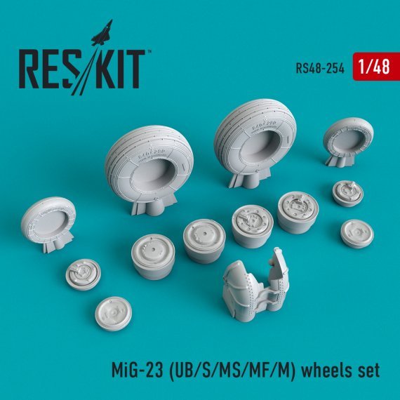 1/48 MiG-23 wheels set