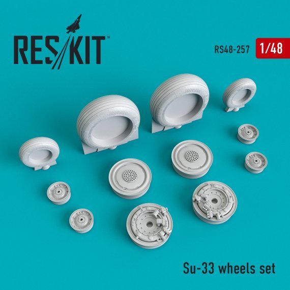 1/48 Su-33 wheels