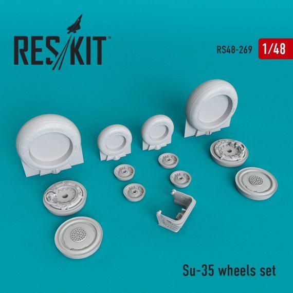 1/48 Su-35 wheels