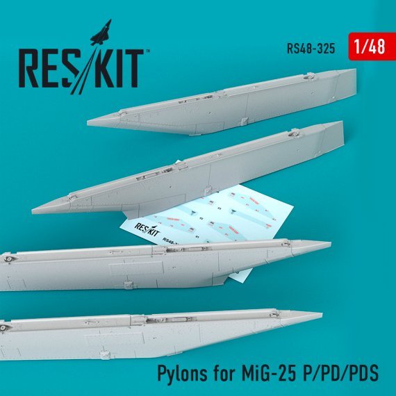 1/48 Pylons for MiG-25 P/PD/PDS