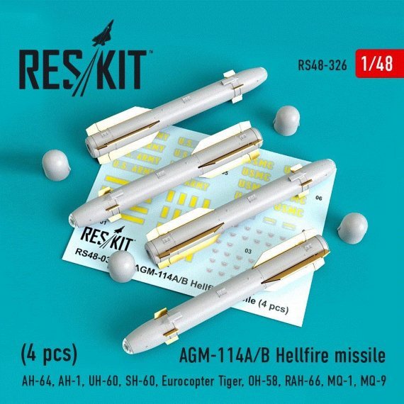 1/48 AGM-114A/B Hellfire missile