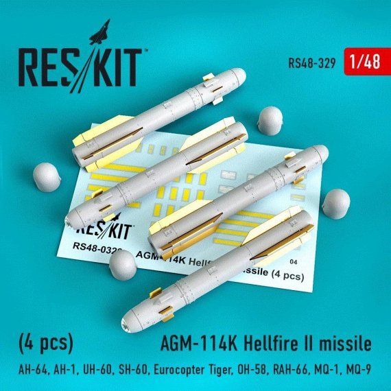 1/48 AGM-114K Hellfire II missile