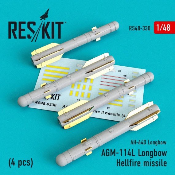 1/48 AGM-114L Longbow Hellfire missile
