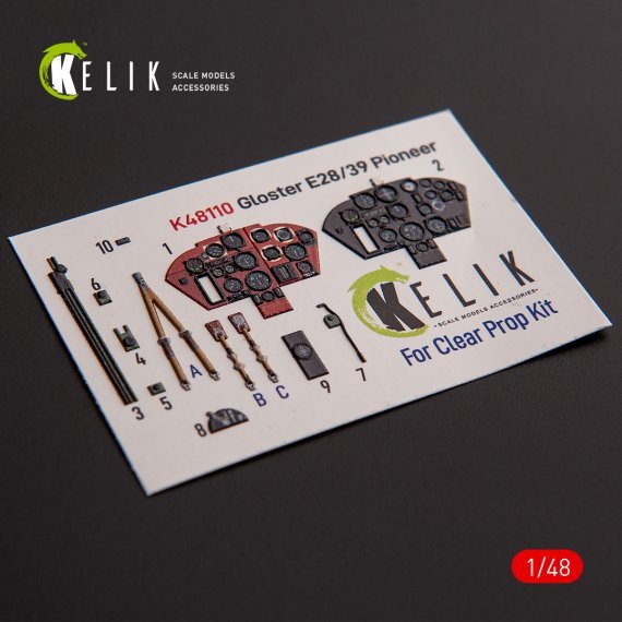 1/48 Gloster E28/39 Pioneer interior 3D CL.PR.