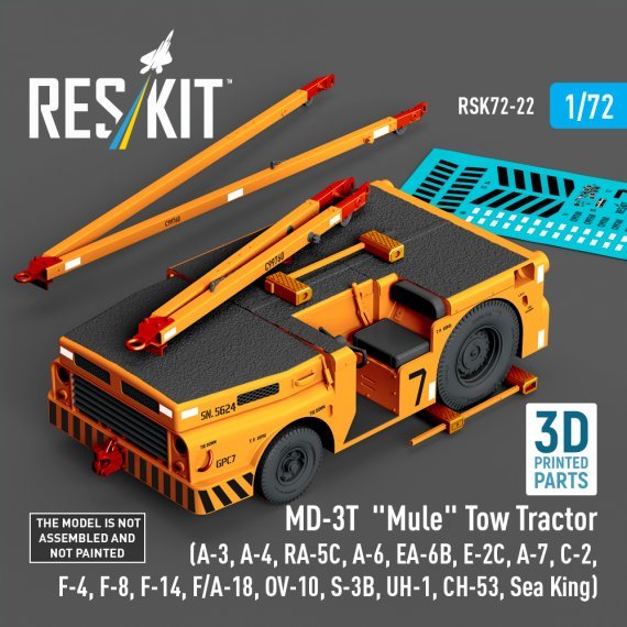 ResKit RSK720022 Tracteur MD-3T Mule 1/72