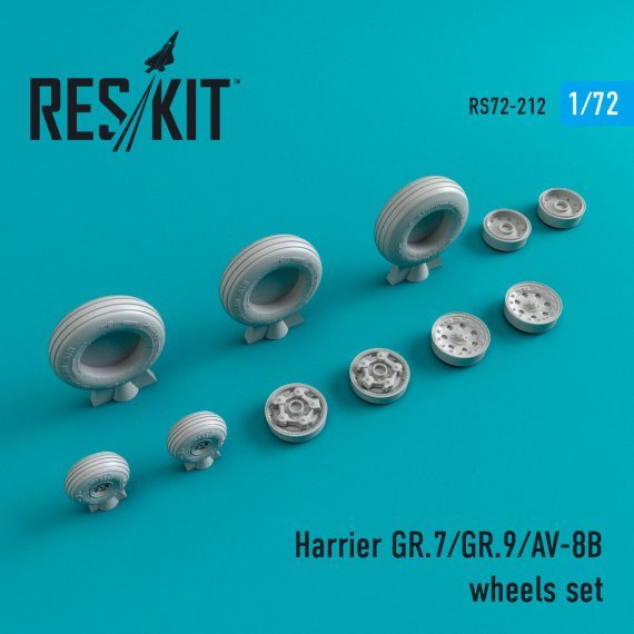 1/72 Harrier GR.7/GR.9/AV-8B wheels
