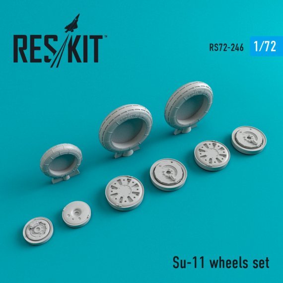 1/72 Su-11 wheels