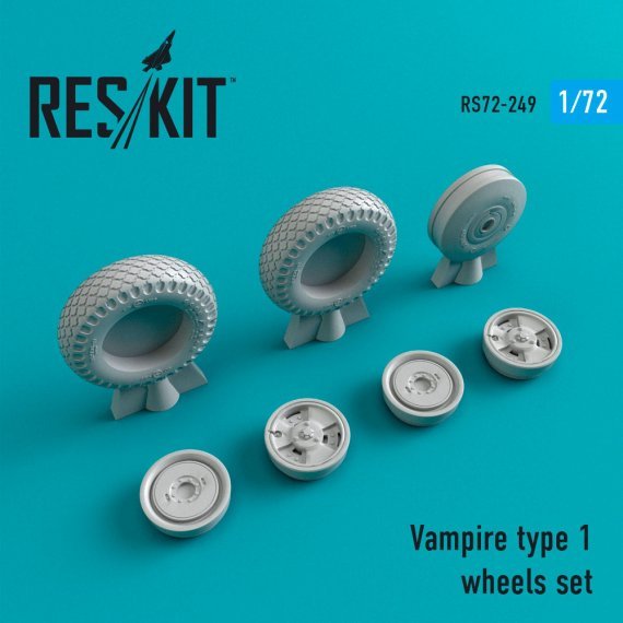 1/72 Vampire type 1 wheels
