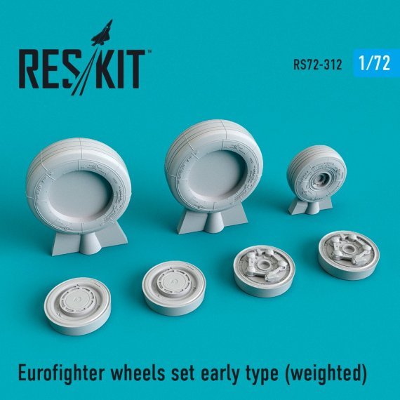 1/72 Eurofighter wheels set early type