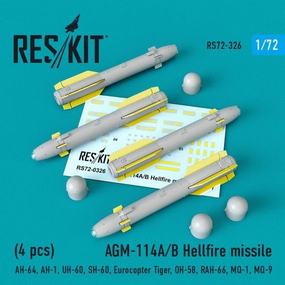 1/72 AGM-114A/B Hellfire missile
